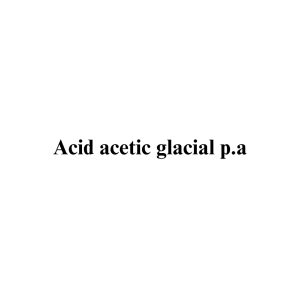 Acid acetic glacial p.a.