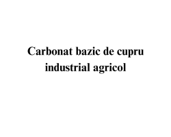 Carbonat bazic de cupru industrial agricol Carbonat bazic de cupru industrial agricol
