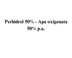 Perhidrol 50% - Apa oxigenata 50% industriala PRECURSOR