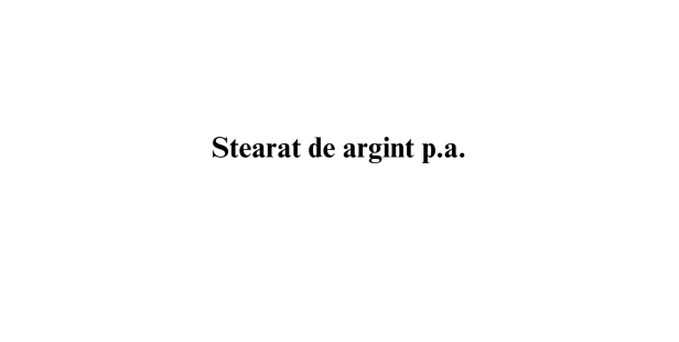 Stearat de argint p.a. Stearat de argint p.a.