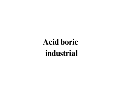 Acid boric industrial