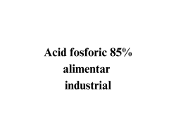 Acid fosforic 85% alimentar industrial