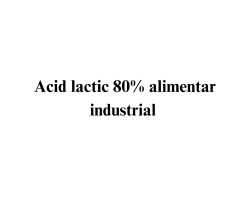 Acid lactic 80% alimentar industrial