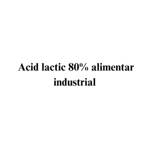 Acid lactic 80% alimentar industrial Acid lactic 80% alimentar industrial