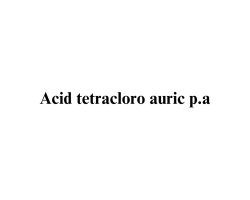 Acid tetracloro auric p.a.