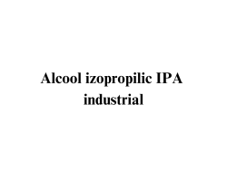Alcool izopropilic IPA industrial