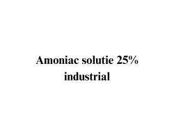 Amoniac solutie 25 % industrial Amoniac solutie 25 % industrial