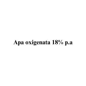 Apa oxigenata 18% p.a. PRECURSOR