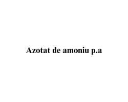 Azotat de amoniu  p.a.