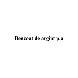 Benzoat de argint p.a.