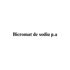 Bicromat de sodiu  p.a.