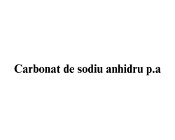 Carbonat de sodiu anhidru p.a.