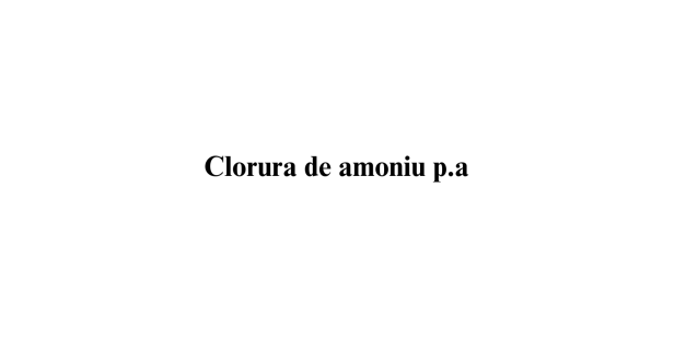 Clorura de amoniu p.a.
