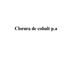 Clorura de cobalt p.a.