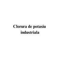 Clorura de potasiu industriala