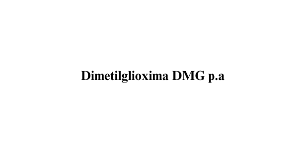 Dimetilglioxima DMG p.a. Dimetilglioxima DMG p.a.