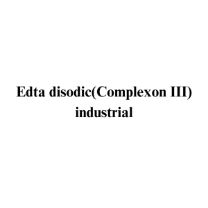 Edta disodic (Complexon III) industrial Edta disodic (Complexon III) industrial