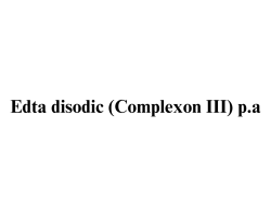 Edta disodic (Complexon III) p.a. Edta disodic (Complexon III) p.a.