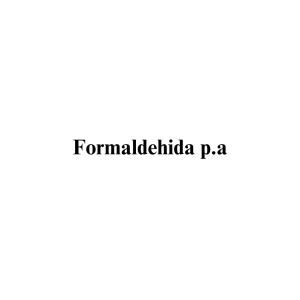 Formaldehida p.a. Formaldehida p.a.