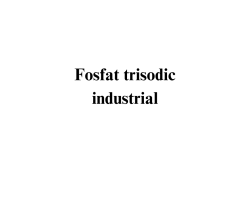 Fosfat trisodic industrial