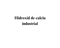 Hidroxid de calciu industrial