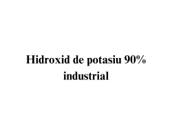 Hidroxid de potasiu 90% industrial