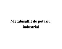 Metabisulfit de potasiu industrial Metabisulfit de potasiu industrial