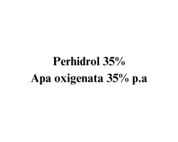 Perhidrol 35% - Apa oxigenata 35% PRECURSOR p.a. 