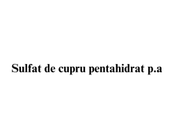 Sulfat de cupru pentahidrat p.a.