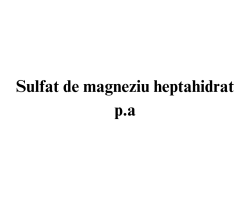 Sulfat de magneziu heptahidrat p.a.