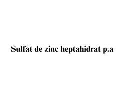 Sulfat de zinc heptahidrat p.a. Sulfat de zinc heptahidrat p.a.