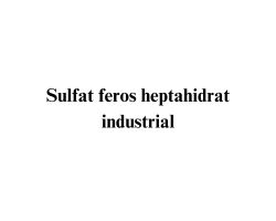 Sulfat feros heptahidrat industrial Sulfat feros heptahidrat industrial