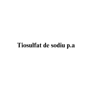 Tiosulfat de sodiu p.a.