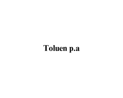 Toluen p.a. PRECURSOR Toluen p.a. PRECURSOR